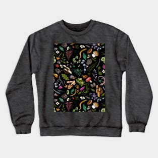 Flora and Fauna From The Redwood Forest Floor Crewneck Sweatshirt